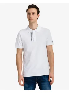White Mens Polo T-Shirt Guess - Men #4535387