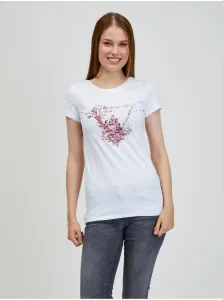 White Women's T-Shirt Guess - Women #634757