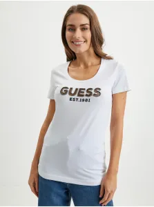 White Women T-Shirt Guess - Women #6049926