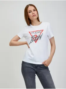 White Women T-Shirt Guess - Women #634775