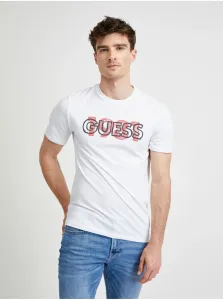 White Men's T-Shirt Guess - Men #673672
