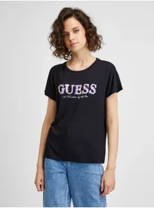 Black Women's T-Shirt Guess - Women #665398