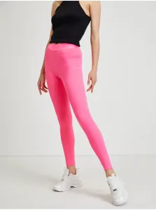 Neon pink women's leggings Guess Aileen - Women #670932