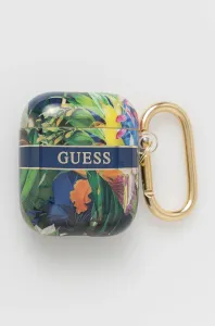 Guess GUA2HHFLB Apple AirPods blue Flower Strap Collection