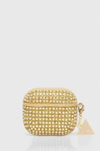 Guess GUA3HDGTPD AirPods 3 cover złoty/gold Rhinestone Triangle Charm