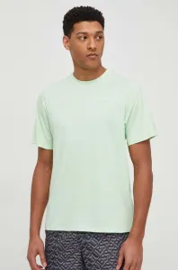 Bavlnené tričko Guess zelená farba, s nášivkou, F3GI00 K8HM0