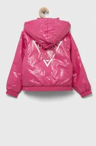 Detská bunda Guess ružová farba #8737174