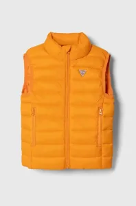 Detská vesta Guess oranžová farba #8753640