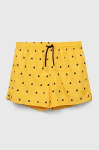 Detské plavkové šortky Guess žltá farba #9340928