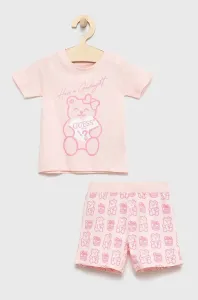 Detské pyžamo Guess ružová farba, s potlačou #233727
