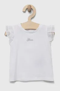 Detské tričko Guess biela farba #9260296