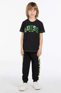 Detské tričko Guess čierna farba, melanžový #8256883