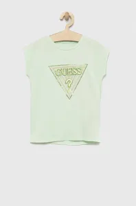 Detské tričko Guess tyrkysová farba #6863303