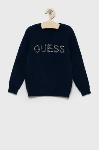 Detský sveter Guess tmavomodrá farba, tenký #8834104