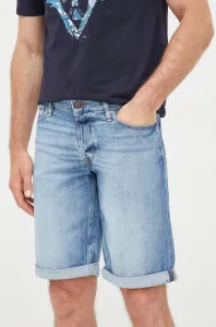 Rifľové krátke nohavice Guess pánske, #246963