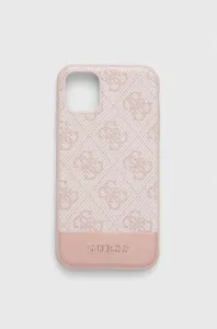 Guess GUHCN61G4GLPI Apple iPhone 11 pink ochranný kryt 4G Stripe Collection