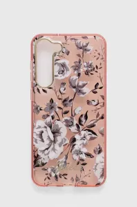 Guess GUHCS23MHCFWSP Samsung Galaxy S23+ Plus pink hardcase Flower Collection