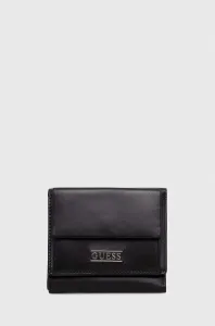 Kožená peňaženka Guess pánsky, čierna farba #8767982