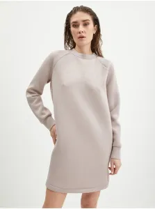 Beige Womens Sweatshirt Dress Guess Allie - Women #5877634