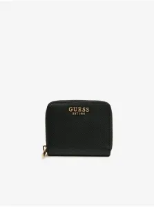 Peňaženka Guess LAUREL dámsky, čierna farba, SWZG85 00370