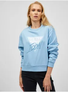 Light blue Womens Sweatshirt Guess - Women