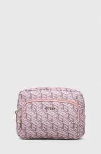 Kozmetická taška Guess ružová farba #8619326