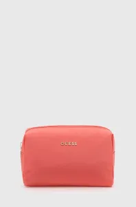 Kozmetická taška Guess ružová farba #8464764