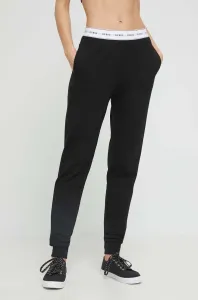 Nohavice Guess čierna farba, jednofarebné, O3YB00 KBS91