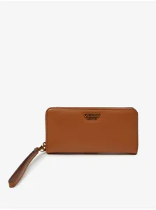 Peňaženka Guess dámsky, hnedá farba #223478