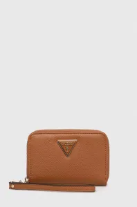 Peňaženka Guess dámsky, hnedá farba #8736724