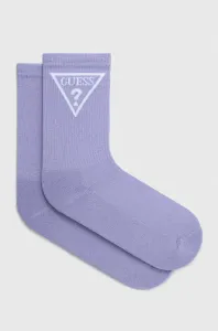 Ponožky Guess dámske, biela farba #8674820