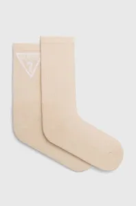 Ponožky Guess ELLEN dámske, biela farba, V2GZ00 ZZ00I #9011442