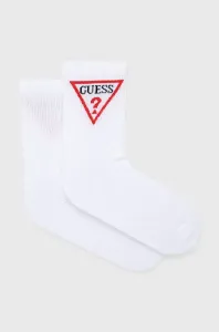 Ponožky Guess ELLEN dámske, biela farba, V2GZ00 ZZ00I #6642660