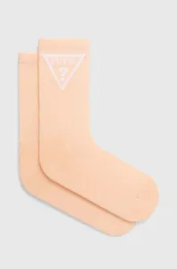 Ponožky Guess ELLEN dámske, oranžová farba, V2GZ00 ZZ00I