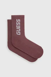 Ponožky Guess dámske, ružová farba #242318
