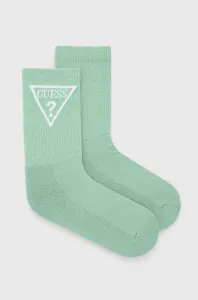 Ponožky Guess ELLEN dámske, zelená farba, V2GZ00 ZZ00I