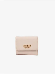 Peňaženka Guess LAUREL dámsky, ružová farba, SWZG85 00440