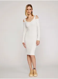 Bílé dámské šaty Guess Annagreta #1063631