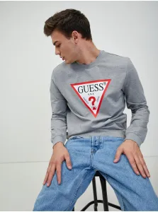 Grey Mens Sweatshirt Guess Audley - Men