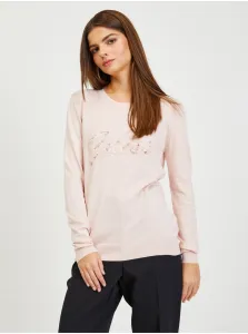 Light pink womens light sweater Guess Liliane - Women #595028