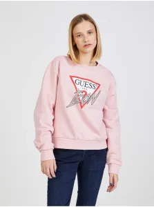 Light pink Womens Sweatshirt Guess - Women #732485