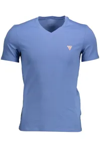 Guess pánske tričko Farba: Modrá, Veľkosť: L #4626941