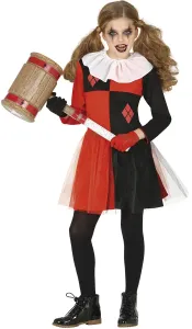 Guirca Detský kostým - Harley Quinn Veľkosť - deti: M