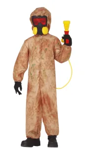 Guirca Detský kostým - Jadrový oblek Černobyl Veľkosť - deti: M