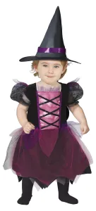 Guirca Detský kostým - Malá čarodejnica Veľkosť najmenší: 18 - 24 mesiacov