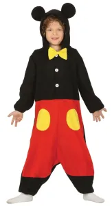 Guirca Detský kostým - Mickey Mouse Veľkosť - deti: L