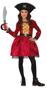 Guirca Detský kostým - Pirátka Veľkosť - deti: L #1567816