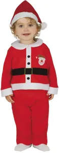 Guirca Detský kostým Santa Claus Veľkosť najmenší: 12 - 18 mesiacov
