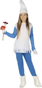 Detský kostým Šmoulinka, veľkosť 10-12 rokov - GUIRCA