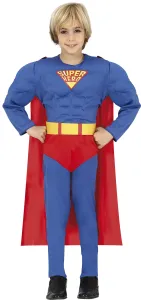 Guirca Kostým Superman Veľkosť - deti: M